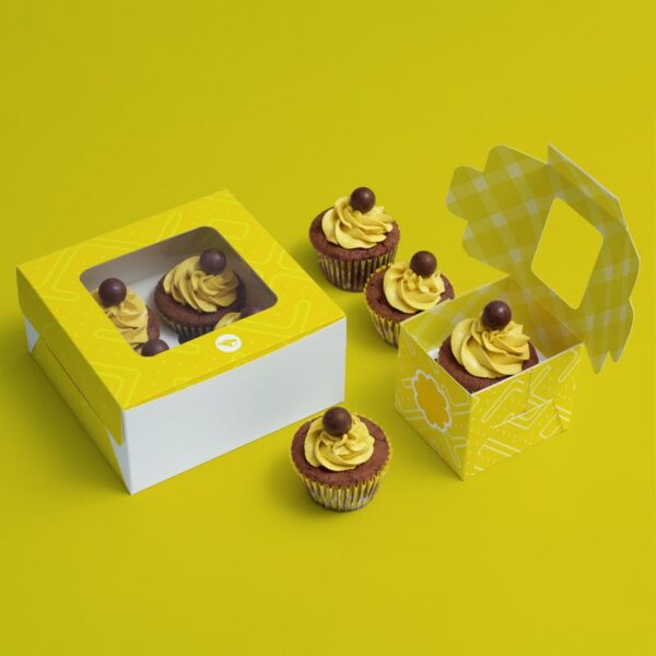 Custom cupcake boxes