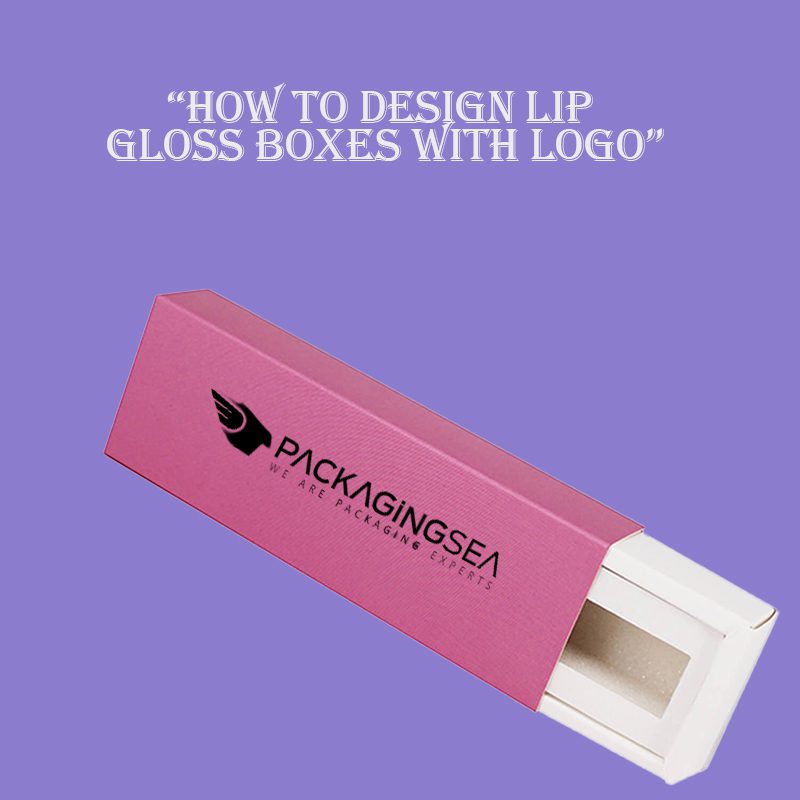 Lip Gloss Boxes with Logo